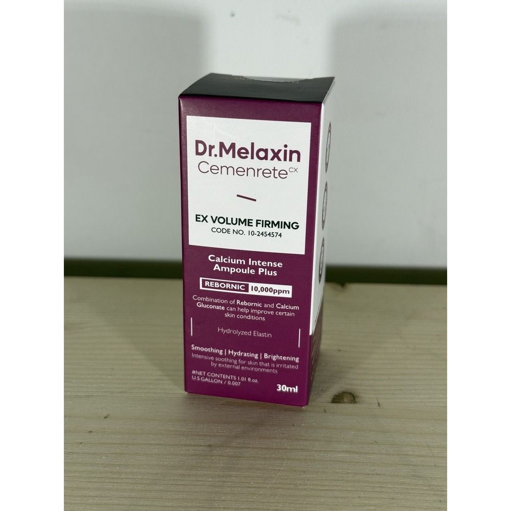 Dr.Melaxin Cemenrete Calcium Volume Ampoule Plus 30ml Elasticity K-Beauty